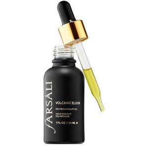 Farsali Volcanic Elixir Polynesian beauty oil.